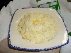 Молочная рисовая каша, рецепт