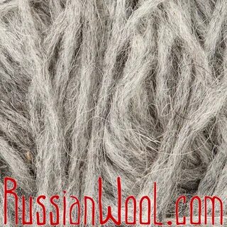 Ровница - некрученая деревенская овечья шерсть для ручного вязания. пышная,...