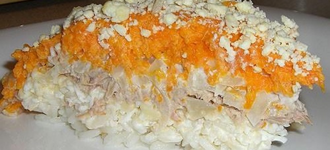Салат Мимоза с сайрой, горбушей, тунцом: 4 рецепта приготовления